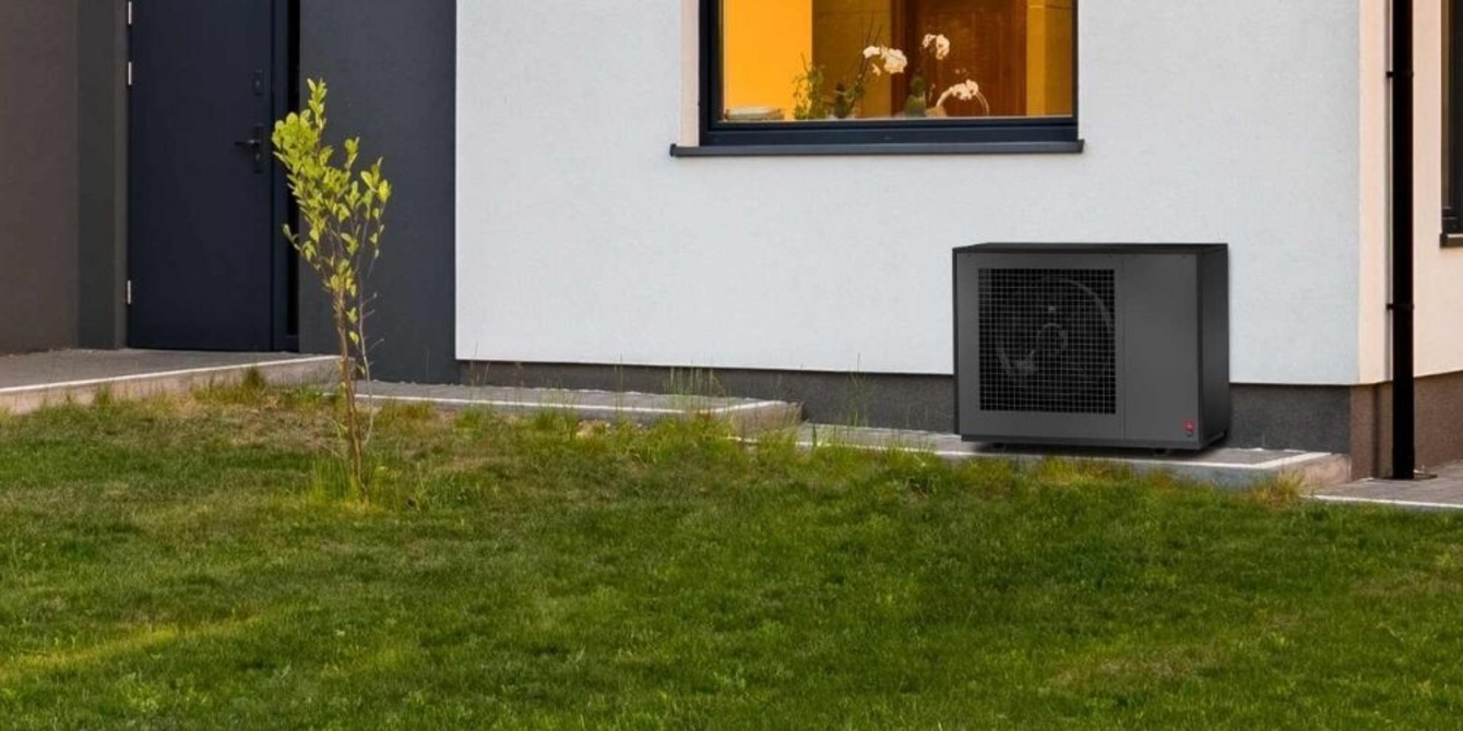 Schutz für die Wärmepumpe bei ETF Elektrotechnik Frankfurt GmbH in Eschborn