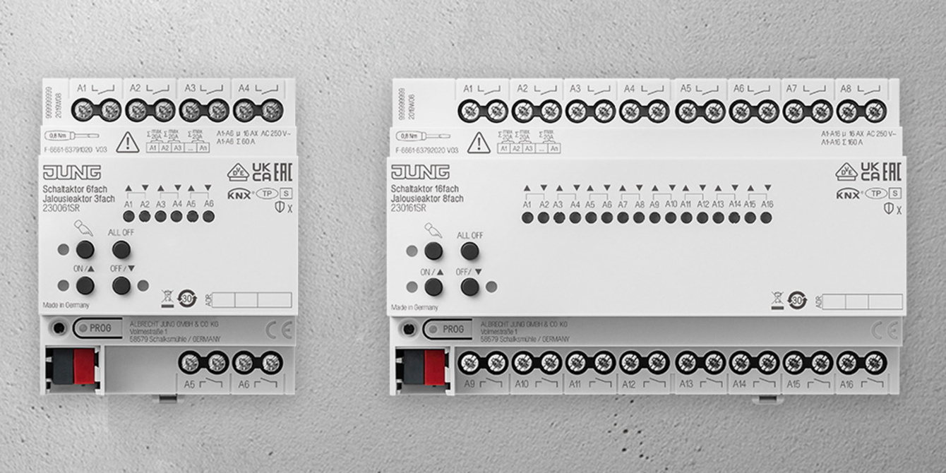 KNX Schalt- und Jalousieaktoren bei ETF Elektrotechnik Frankfurt GmbH in Eschborn