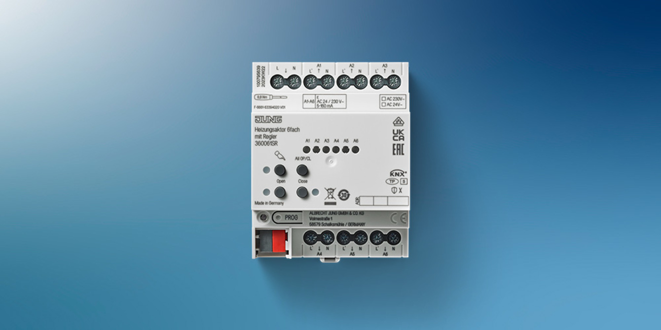 KNX Heizungsaktor 6-fach bei ETF Elektrotechnik Frankfurt GmbH in Eschborn