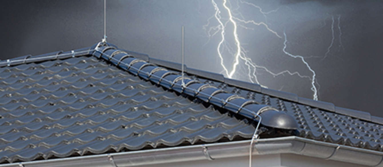 Äußerer Blitzschutz bei ETF Elektrotechnik Frankfurt GmbH in Eschborn