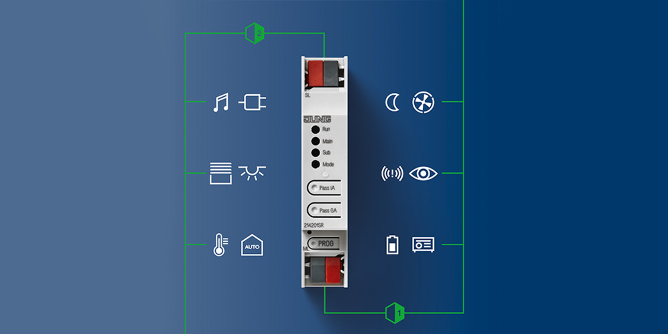 KNX Bereichs- und Linienkoppler bei ETF Elektrotechnik Frankfurt GmbH in Eschborn
