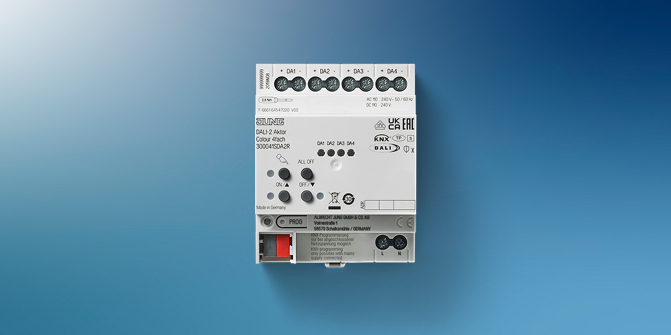 KNX DALI 2 Gateway Colour bei ETF Elektrotechnik Frankfurt GmbH in Eschborn